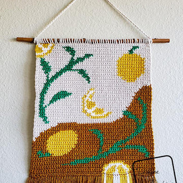 Lovely Lemons Wall Hanging