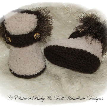 Fashion Boots 0-6m Baby or 16-24” doll