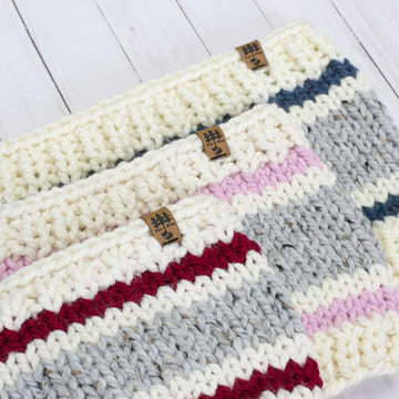 Work Sock Monkey Cowl Scarf