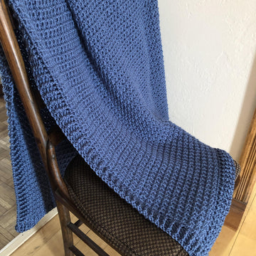 Ocean Paradise Crochet Throw Blanket