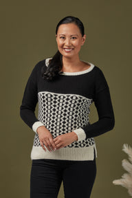 1241 Gobi -  Jumper Knitting Pattern for Women in Valley Yarns Brodie by Valley Yarns