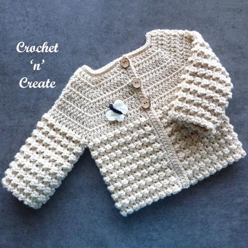 Bubbly Baby Cardigan