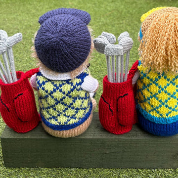 Gary and Geri the golfers