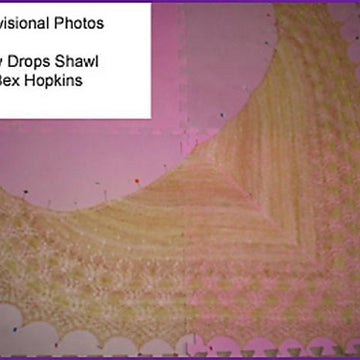 Dew Drops Shawl