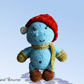 Crochet Pattern Hippo Bruno