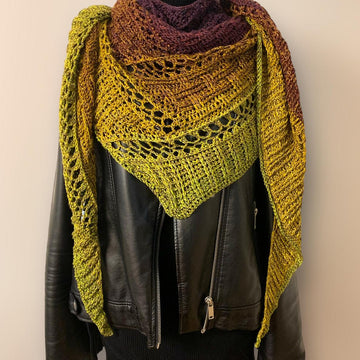 Flat Triangular Scarf "Nemesis" aka "Akaste 2.0"
