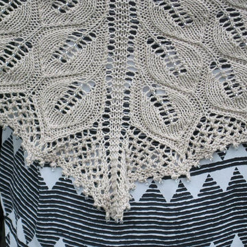 Anna's Shawl with Beads