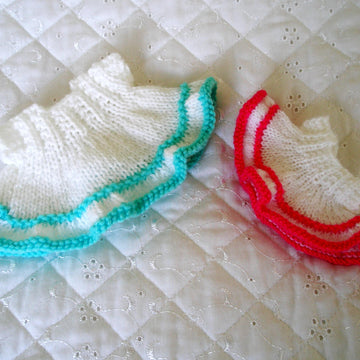 Berenguer Dolls Knitting pattern, 5 & 8 " Dress, Headband and Shoes