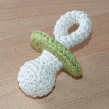 Rattle pacifier