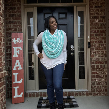 Slope Boho Crochet Cowl