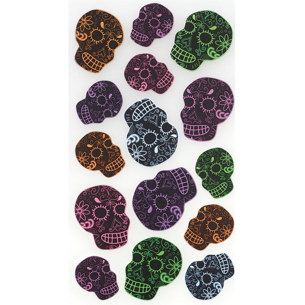 Sticko Stickers - Scatter Skulls