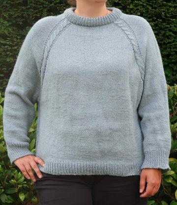 Threaded Raglan Sweater