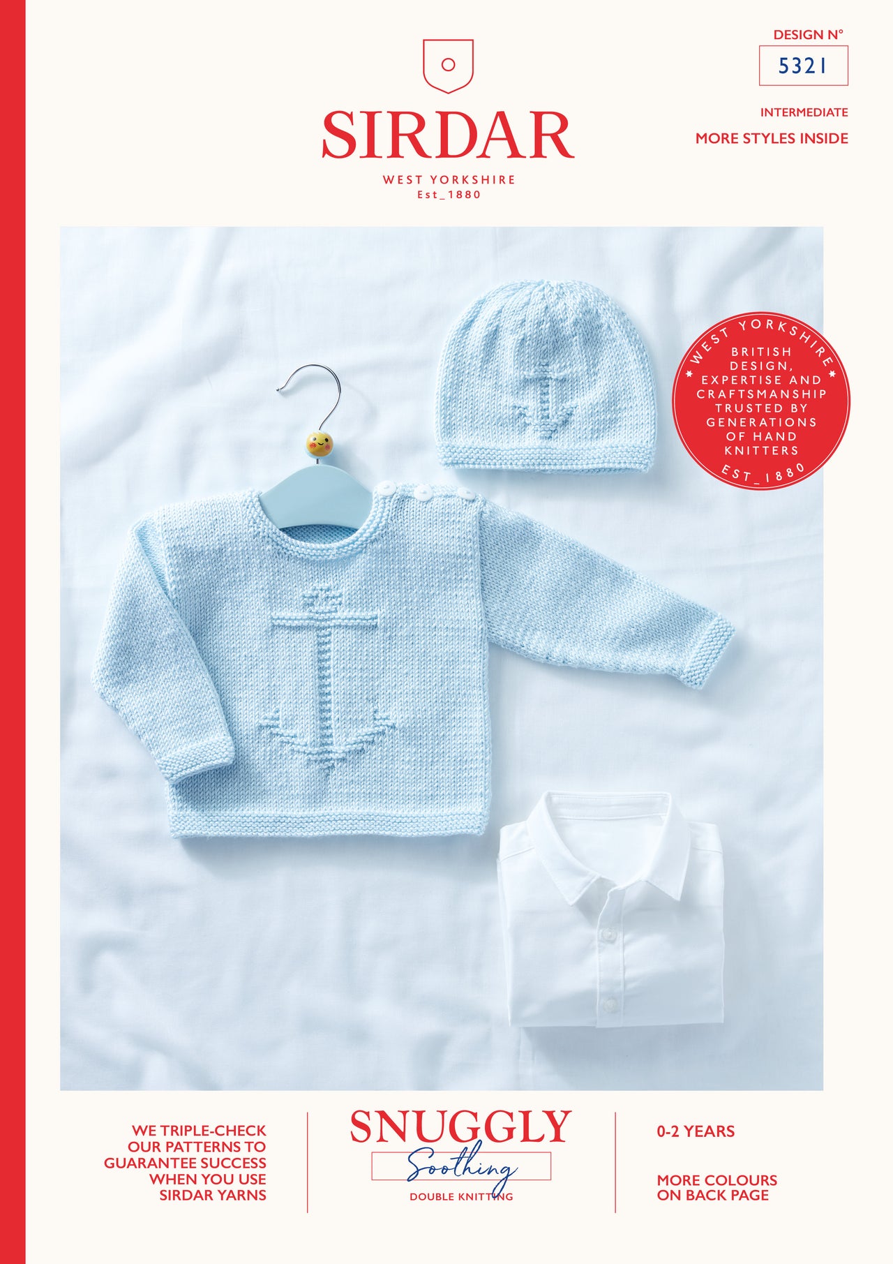 Hat & Jumper in Sirdar Snuggly Soothing - 5321 - Leaflet