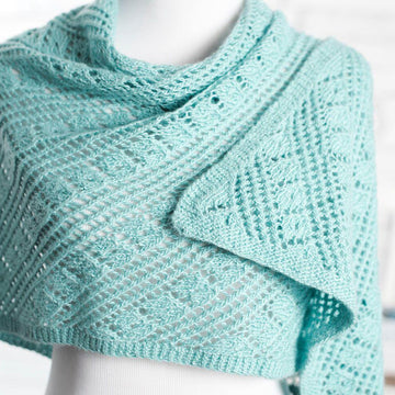 Gloria - Rectangle lace shawl