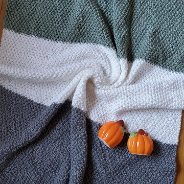 Cozy Colorblock Blanket