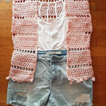 Pom Pom Summer Vest