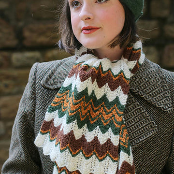 Feather Stitch Scarf