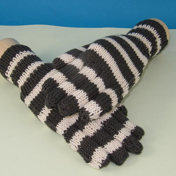 Easy Stripe Gloves