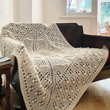Snowdrift Lap Blanket