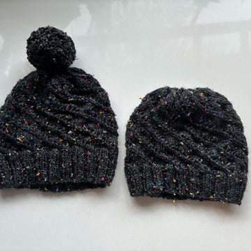 Ski Slope Spirals Beanie