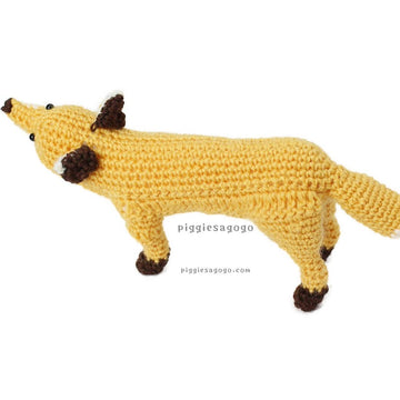Walking Fox amigurumi きつねのあみぐるみ