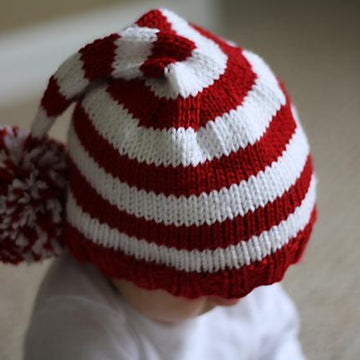 Knit Christmas Stocking Hat
