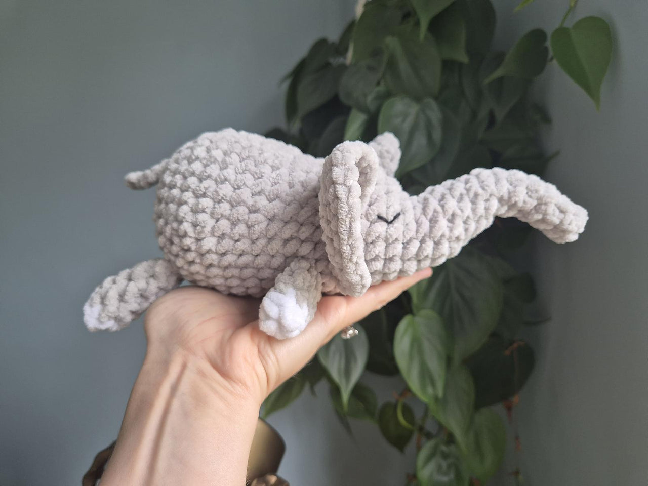 No Sew Sleepy Elephant