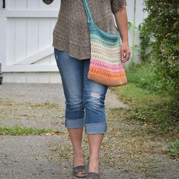 Colorful Beach Market Bag