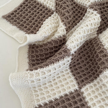 All Checkered Out Baby Blanket