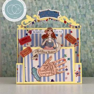 Craft Consortium A5 Clear Stamps - Fortune Teller, Circus