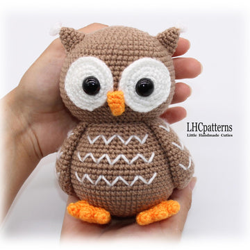 Owliver the Owl Crochet Pattern