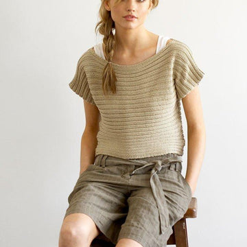 Sideways Ribbed Top