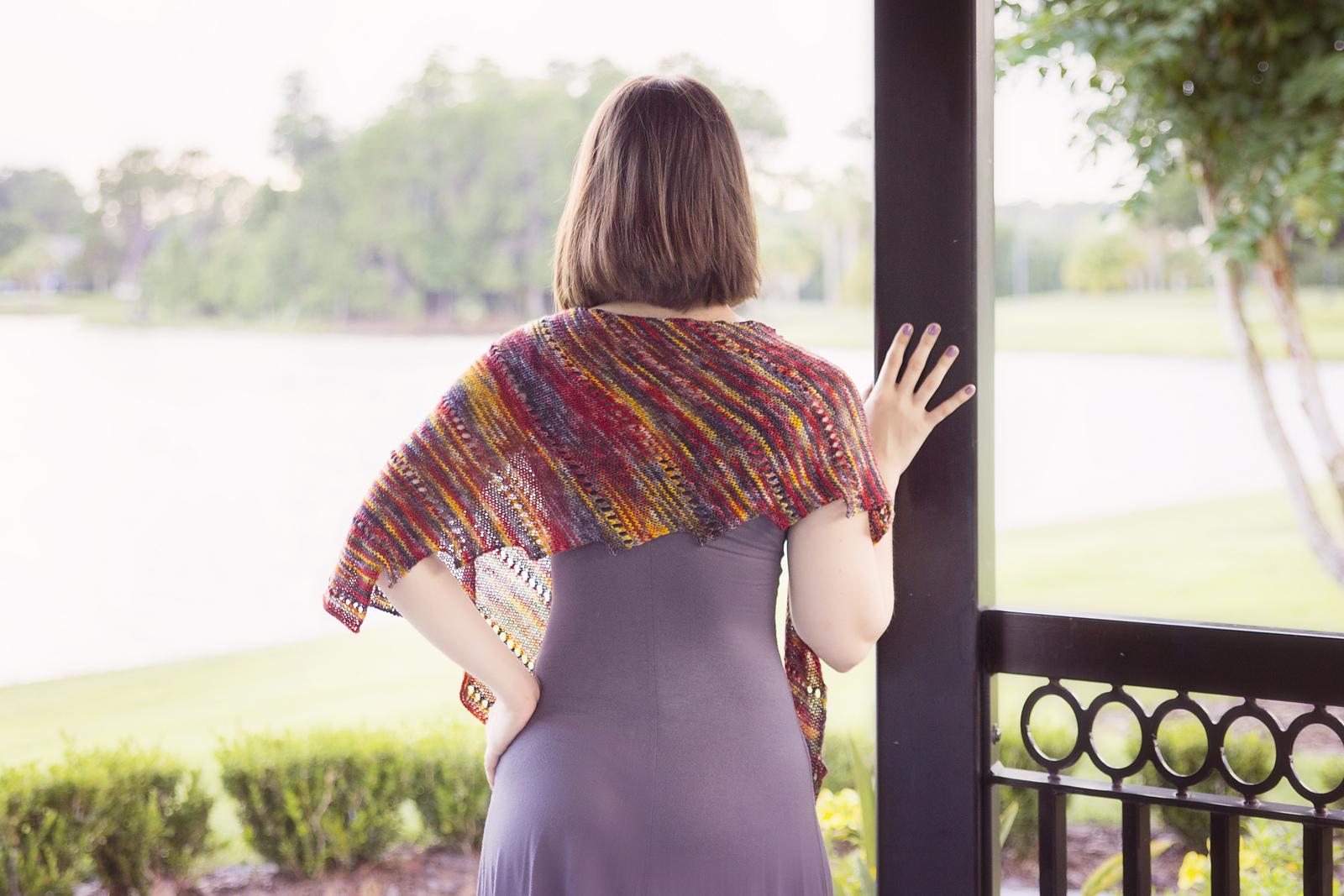 Fireside Shawl Knit