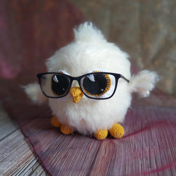 Owl Holder Eyeglasses Glasses Stand Amigurumi