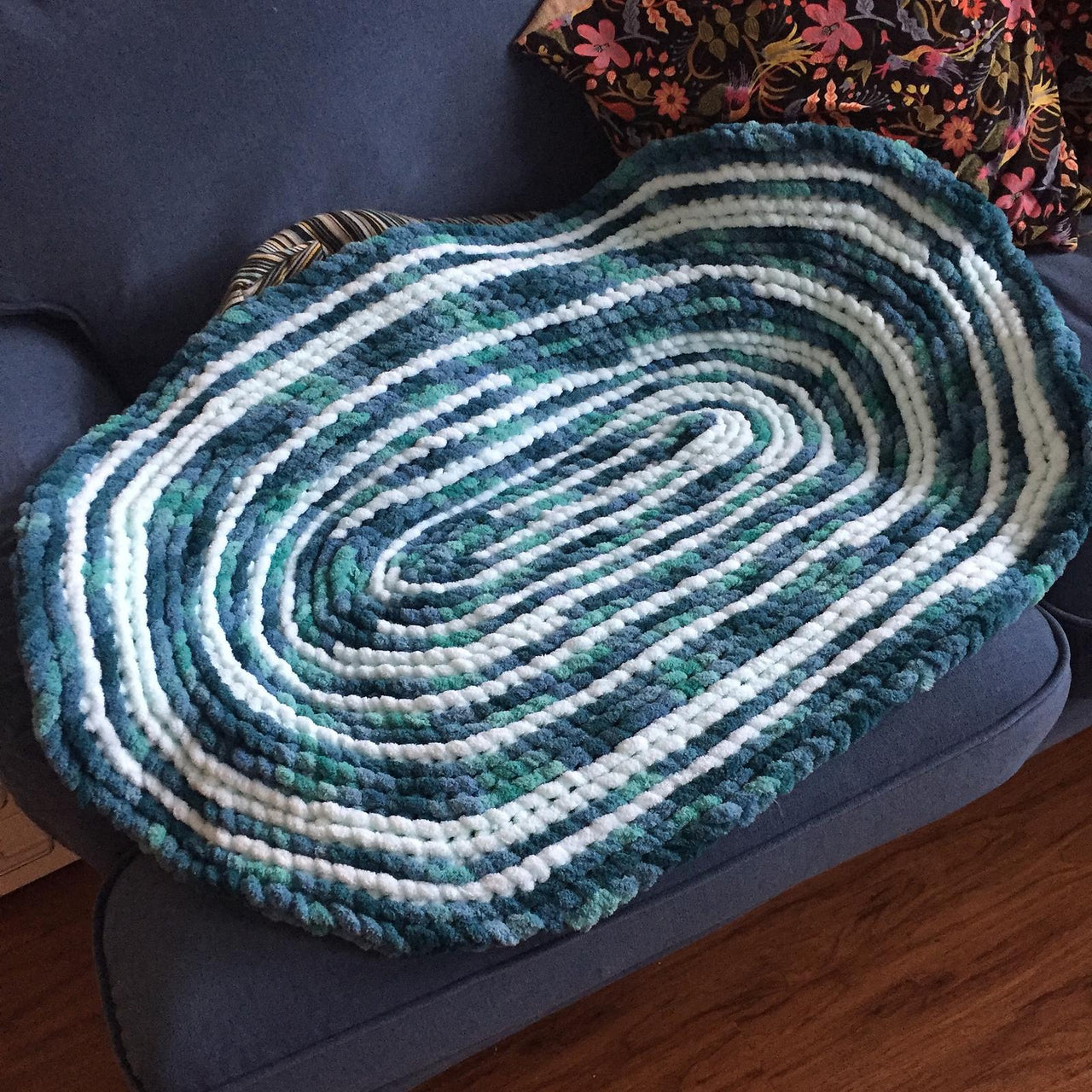 Oval Rag Rug