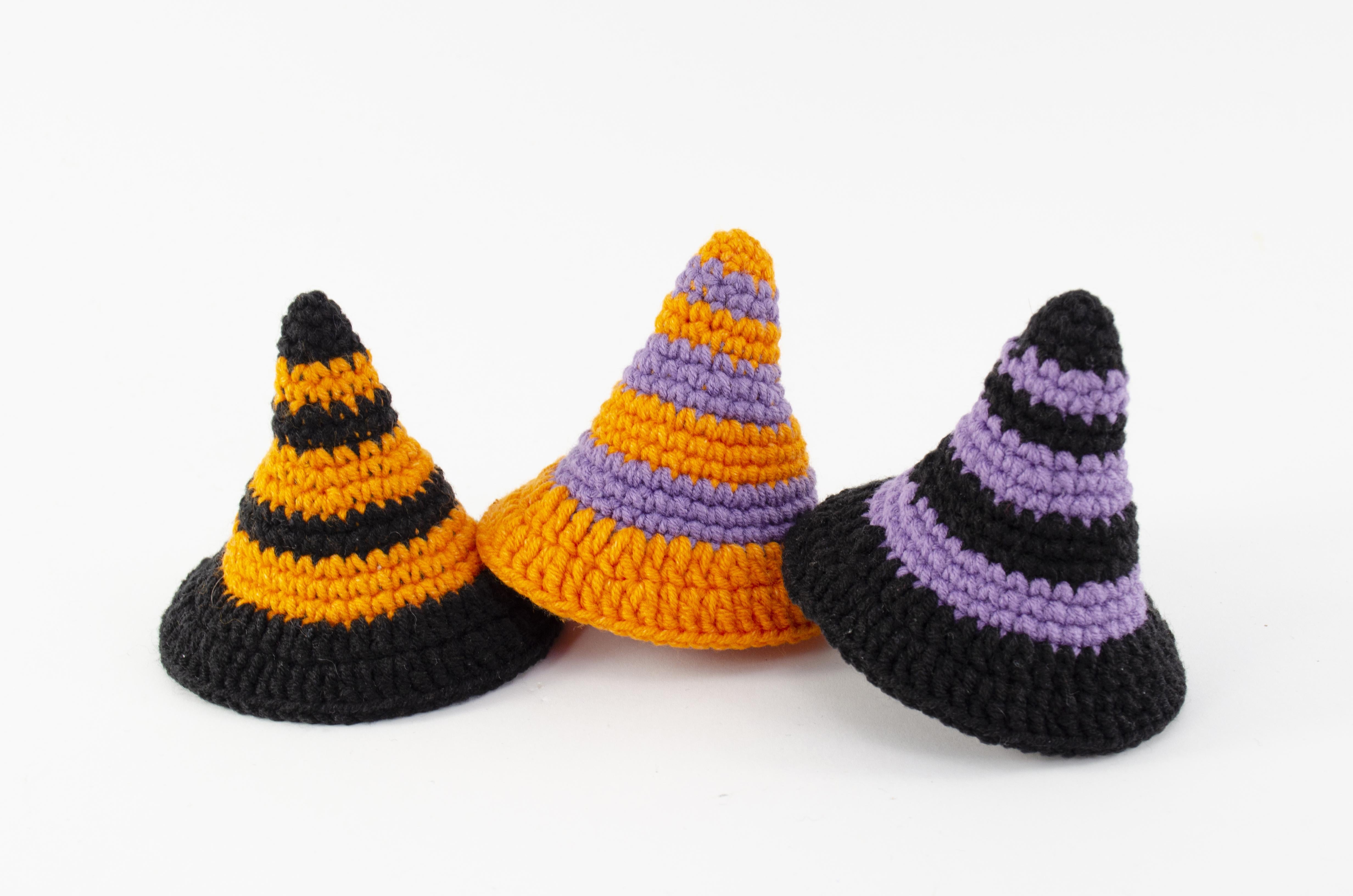Crochet Halloween Witch Hat