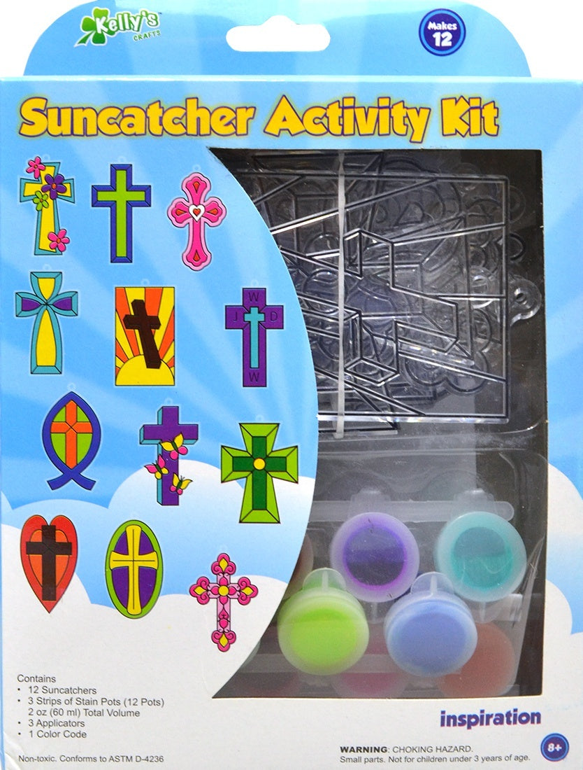 New Image Group Suncatcher Group Kit Medium - Inspiration 12/Pkg