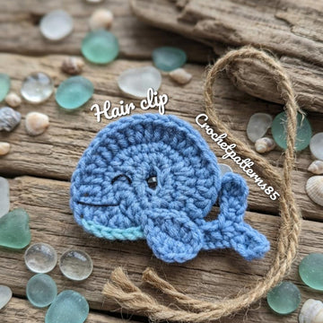 Whale Hair Clip English-US