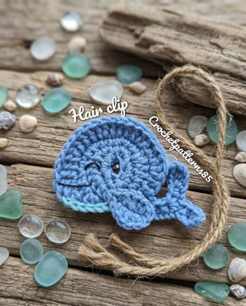 Whale Hair Clip English-US