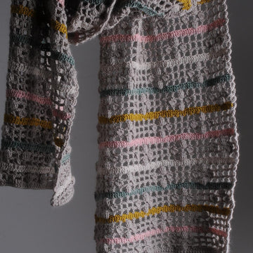 Crochet Trellis Scarf