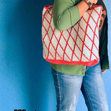 Diana Criss Cross Tote Bag