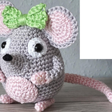 Häkelanleitung Amigurumi Mäuschen Lou