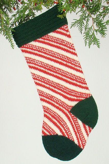Candy Cane Christmas Stocking