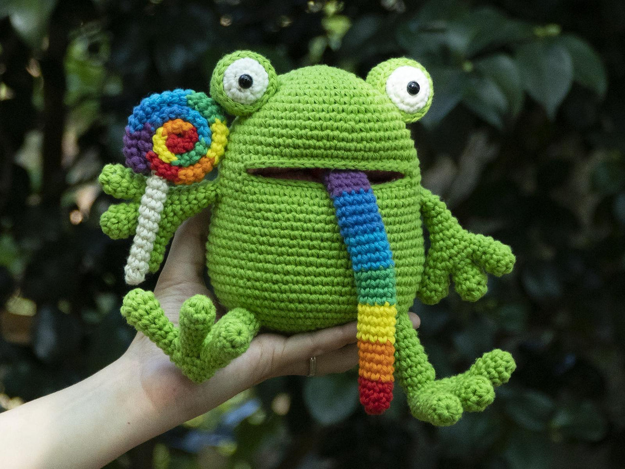 Rainbow Lollipop Frog
