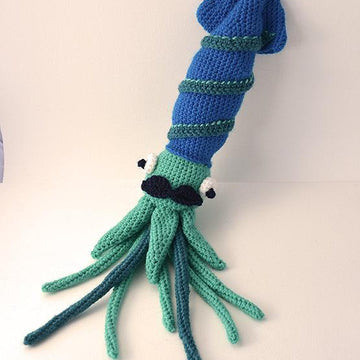Squid Crochet Pattern, Squid Amigurumi