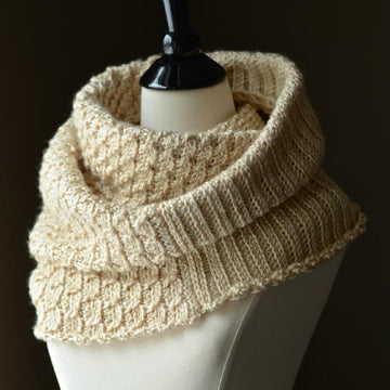 "Knit-Look" Infinity Stitch Cowl & Poncho