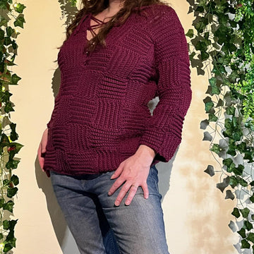 Häkelanleitung Pullover "Pixel Perfect"