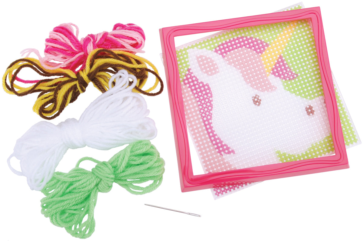 American Crafts Sew Cute! Needlepoint Kit - Unicorn