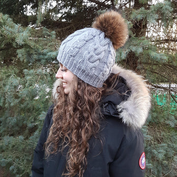 Cold Mountain - Braided Cable Beanie