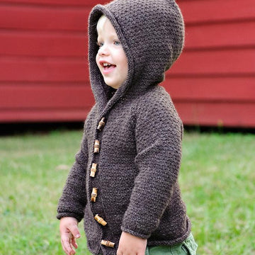 Sugar Bear Hooded Cardi